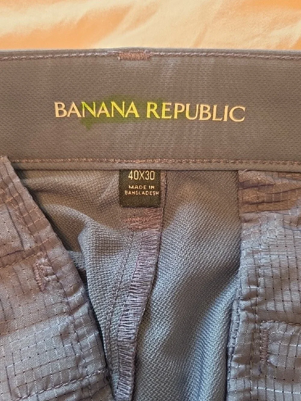 Men's Banana Republic Slate Blue Pants